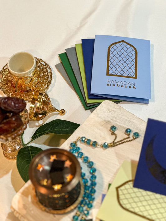 Ramadan Prayer Mat Greeting Cards