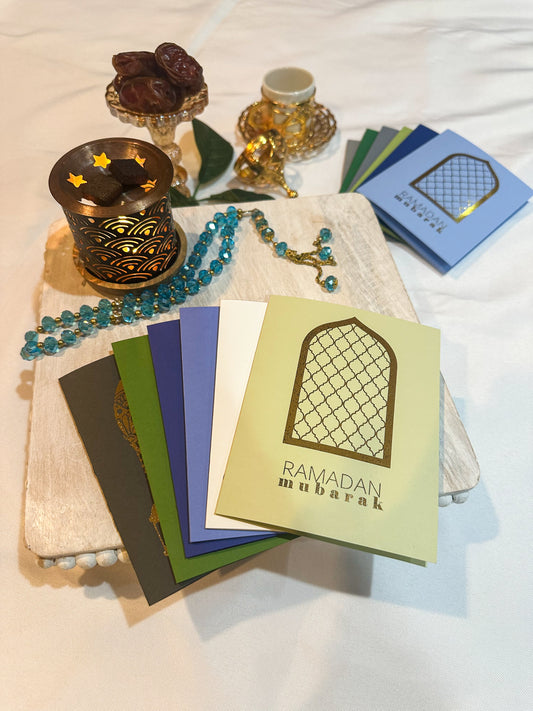Ramadan Prayer Mat Greeting Cards