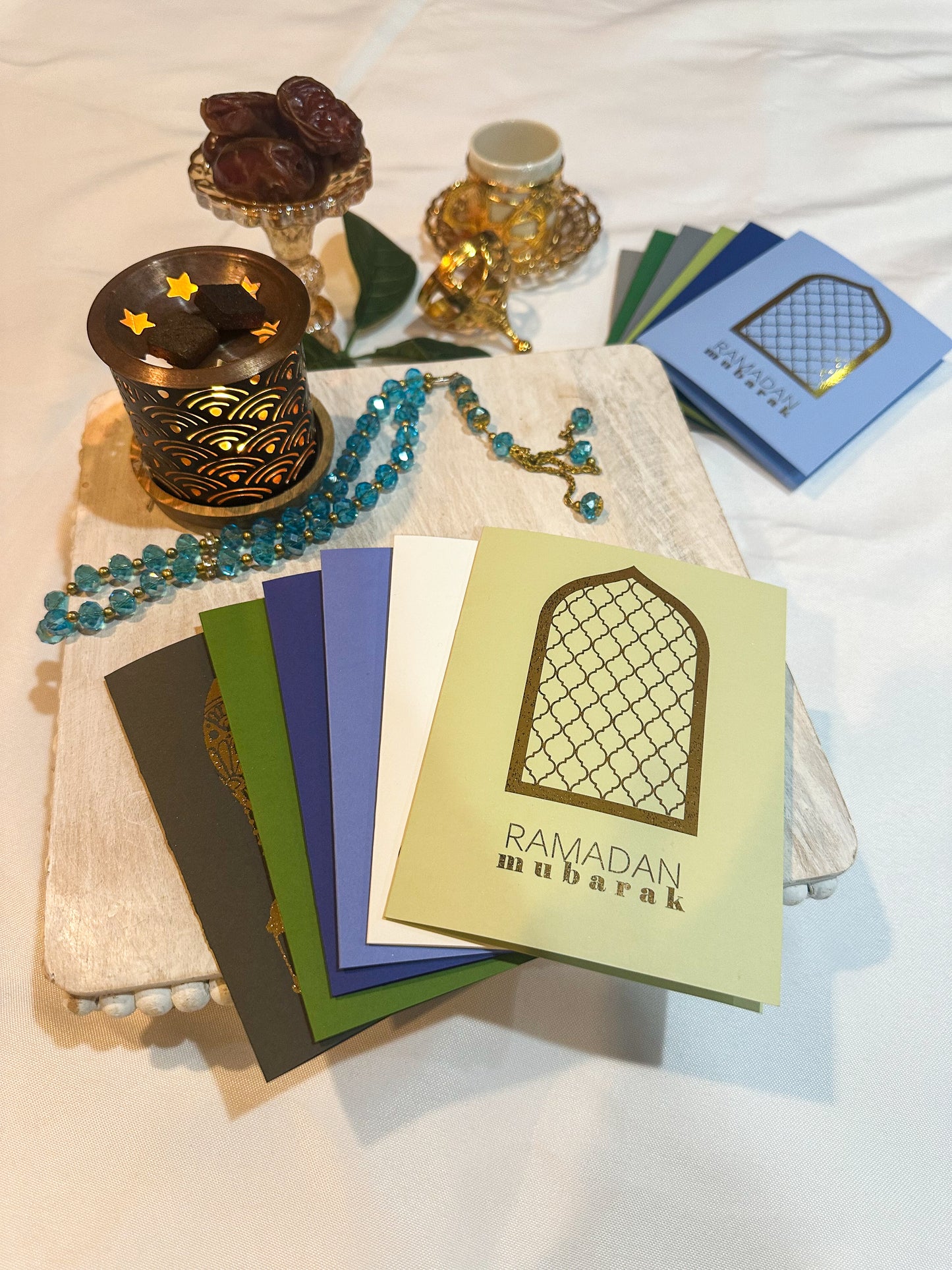 Ramadan Prayer Mat Greeting Cards