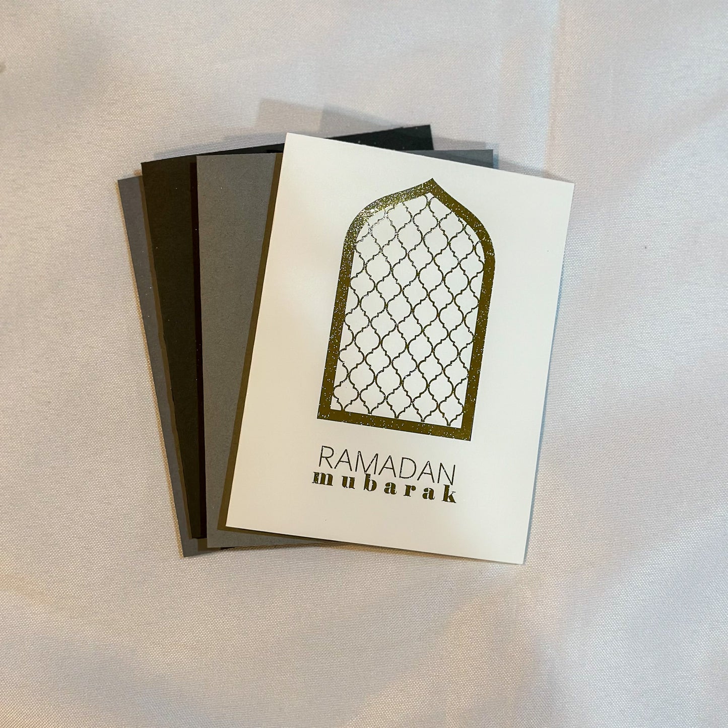 Ramadan Prayer Mat Greeting Cards