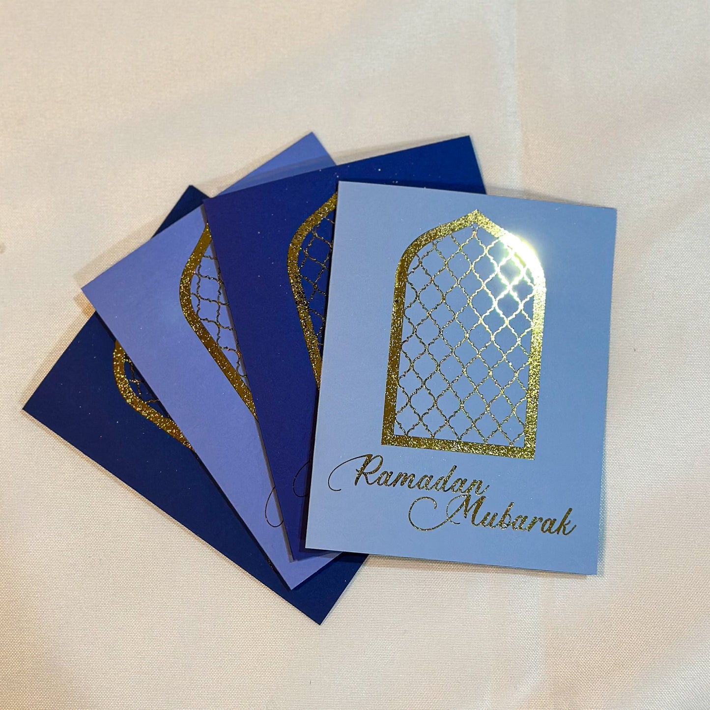 Ramadan Prayer Mat Greeting Cards