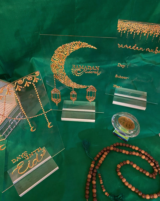 Ramadan Table Signs - Pack