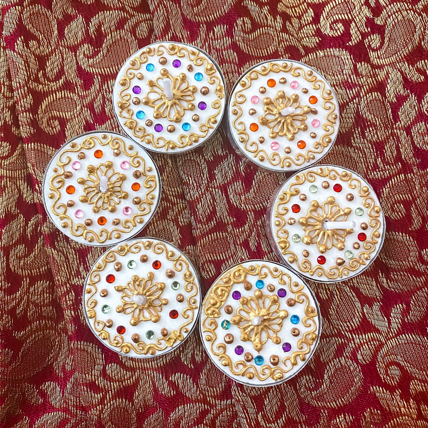 Embellished Tealights